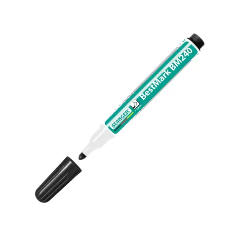 Stanger Marker pentru tablă albă, negru