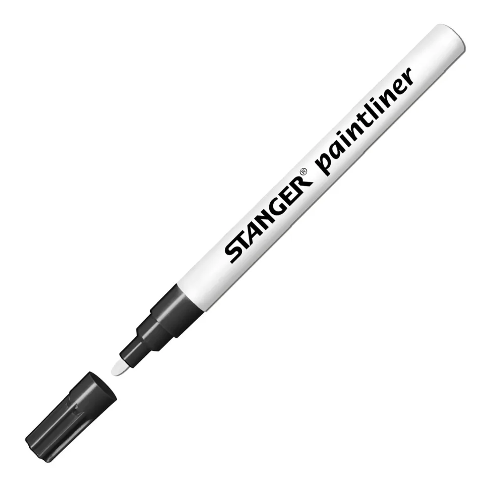 Stanger Marker Permanent Paintliner Fine, alb