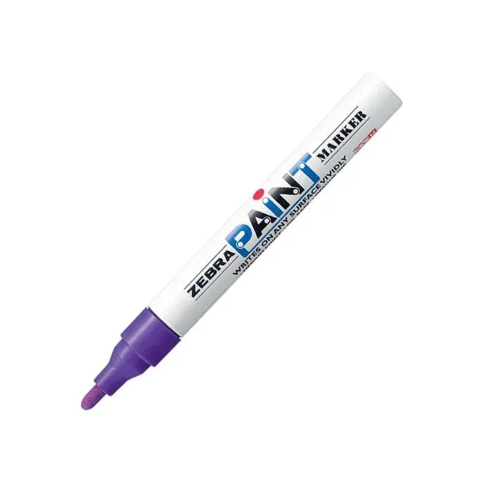 Marker permanent Zebra, Paint Marker, 3.0 mm, mov