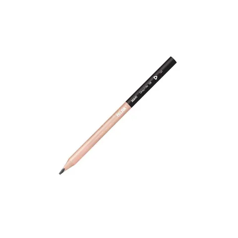 Creion Milan Maxi, grafit, 3.5 mm, 6B