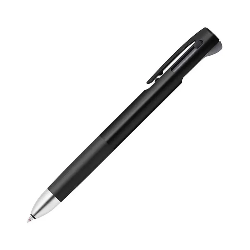 Pix cu bilă și creion mecanic Zebra Blen, cerneală albastră și roșie – 0.7 mm, creion – 0.5 mm, corp negru