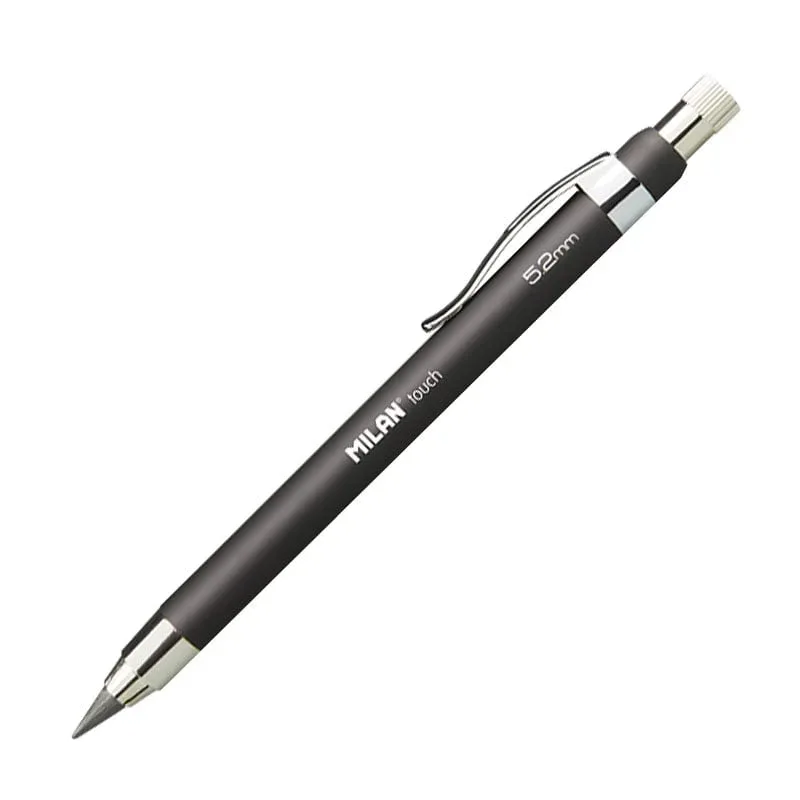 Creion mecanic Milan Touch, 5.2 mm, negru