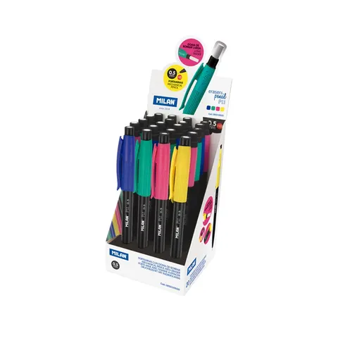 Creion mecanic Milan PL1, 0.5 mm, culori asortate