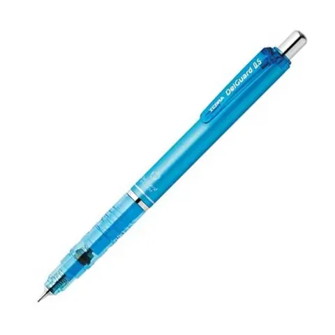 Creion mecanic Zebra DelGuard, 0.5 mm, albastru deschis
