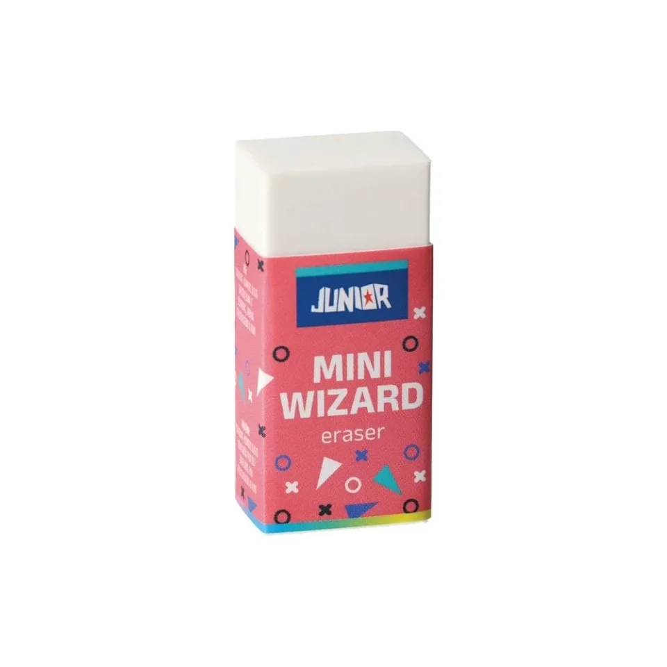 Radieră Junior Mini Wizzard, mică, asortată
