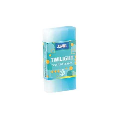Radieră Junior Twilight pentru creion, parfumată, mare, diverse culori