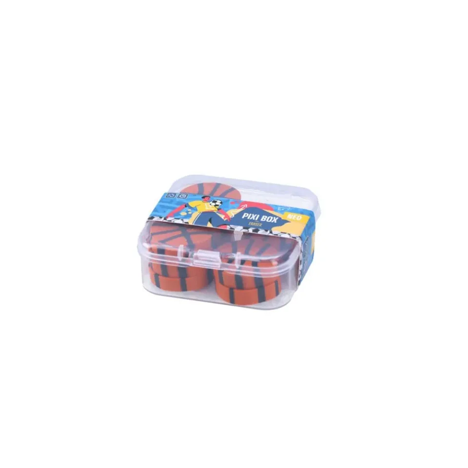 Sazio Radieră Pixi Box, mingi sportive, în cutie, asortate, 1 buc
