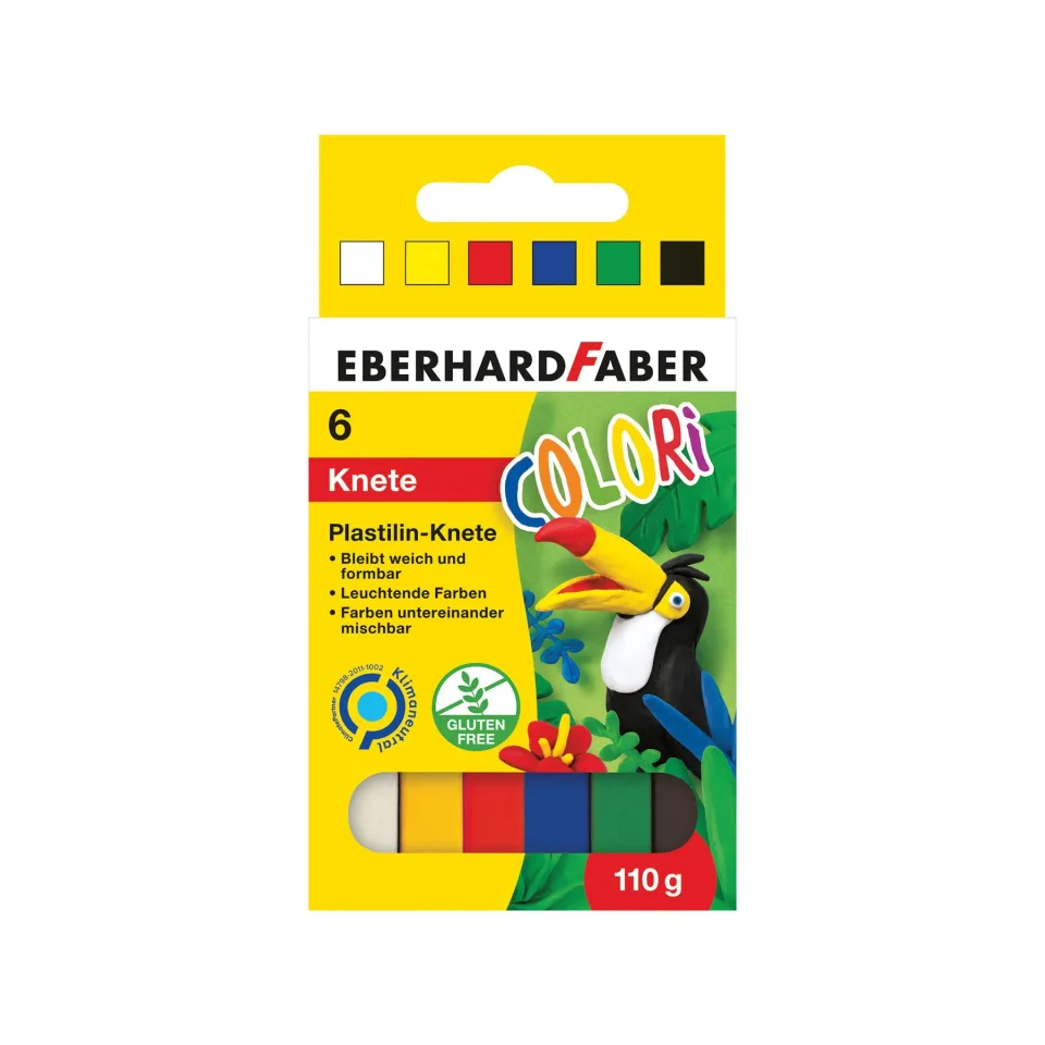 Eberhard Faber Plasticină, 6 culori