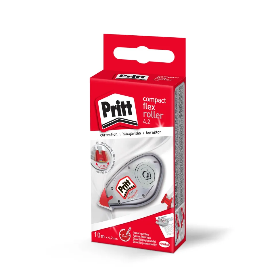 Bandă corectoare Henkel Pritt, lățime 4.2 mm, lungime 10 m