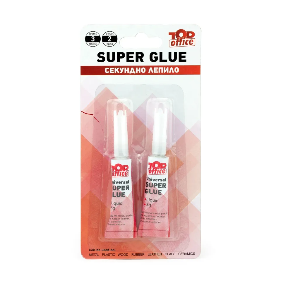 Top Office Superadeziv, 3 g, blister 2 buc.