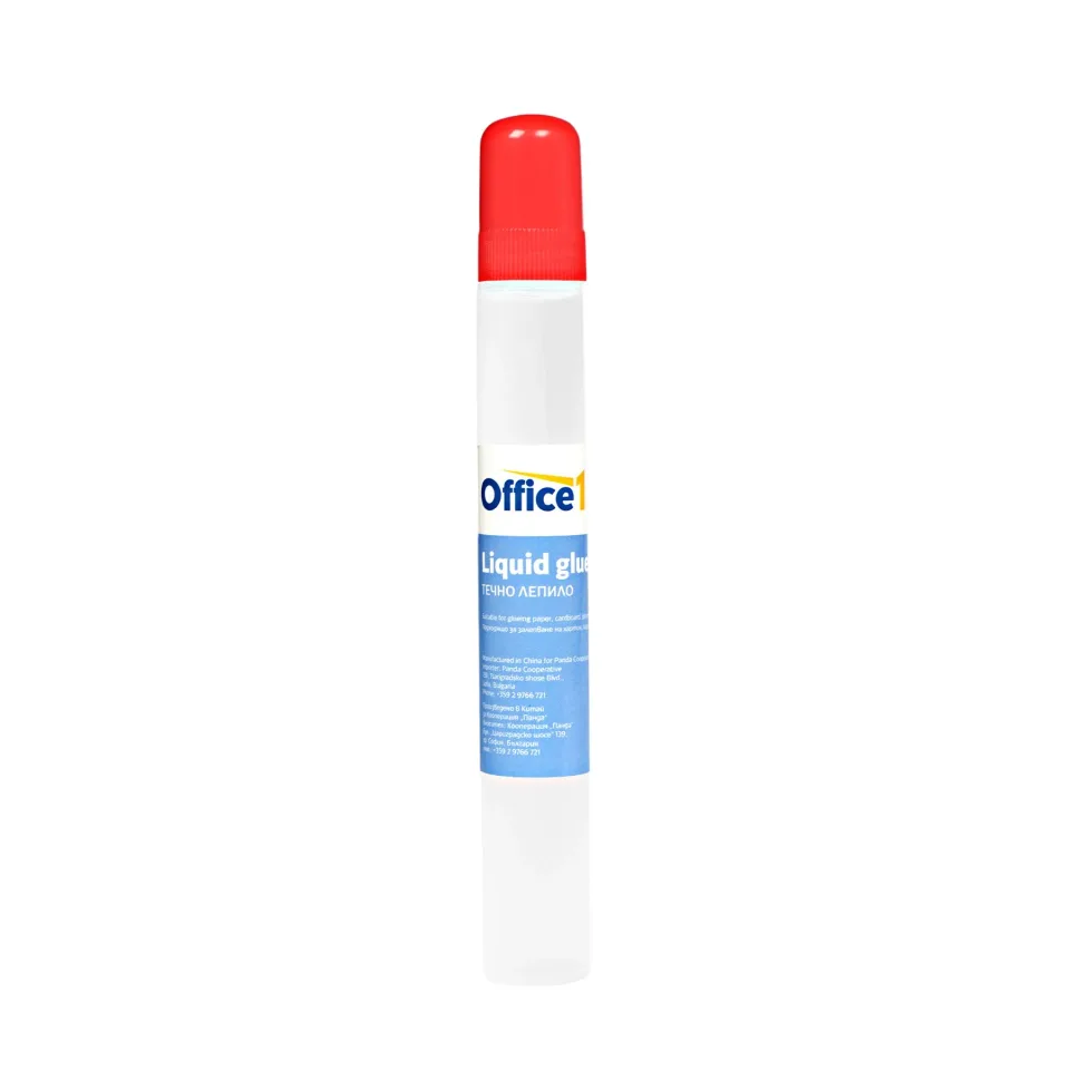 Office 1 Lipici lichid, cu aplicator, 50 ml