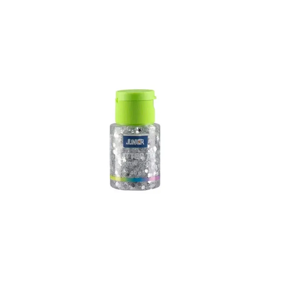 Junior Glitter Tix Lipici lichid, cu sclipici, 40 g, diverse culori, 1 buc.