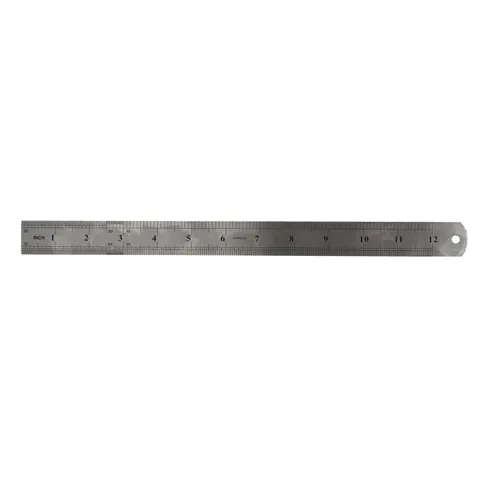 Rigla Foska, metal, 30 cm