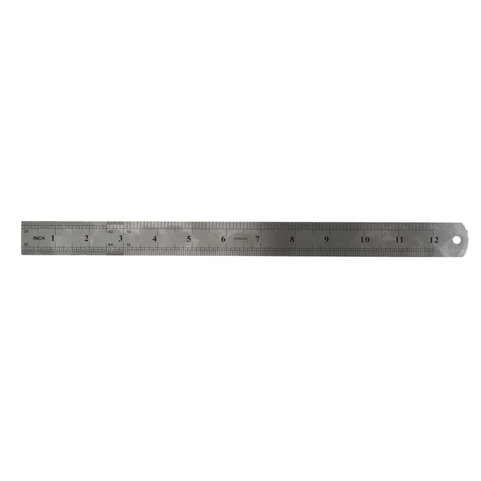 Rigla Foska, metal, 30 cm