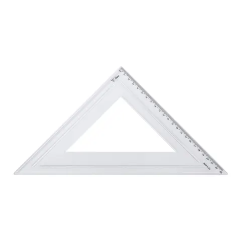 Filipov Echer, dreptunghic, isoscel, 45°, 23 cm