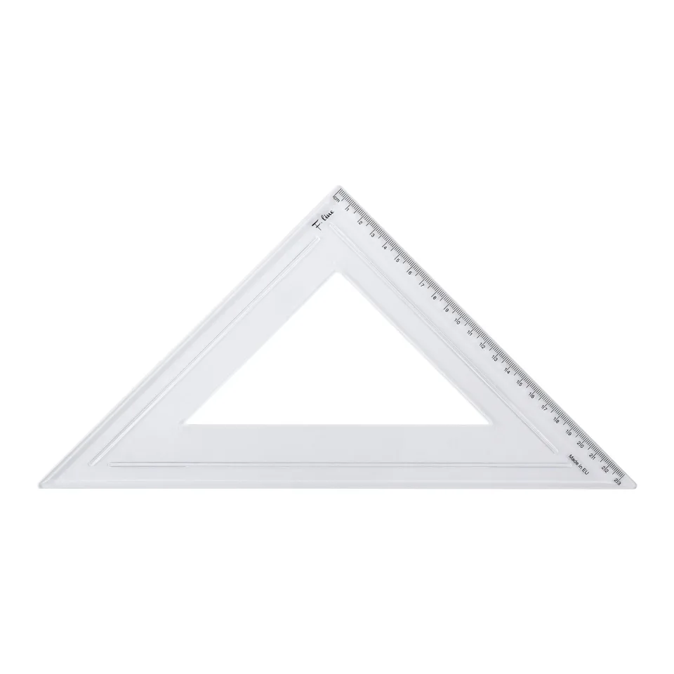 Filipov Echer, dreptunghic, isoscel, 45°, 23 cm