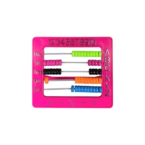 Foska Abacus, plastic, 15.2 x 16.5 cm, diverse culori