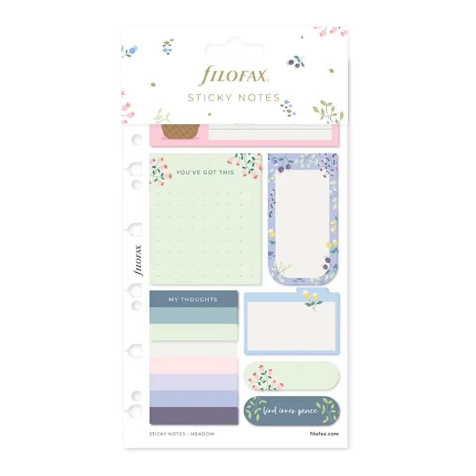Filofax Notițe adezive Meadow