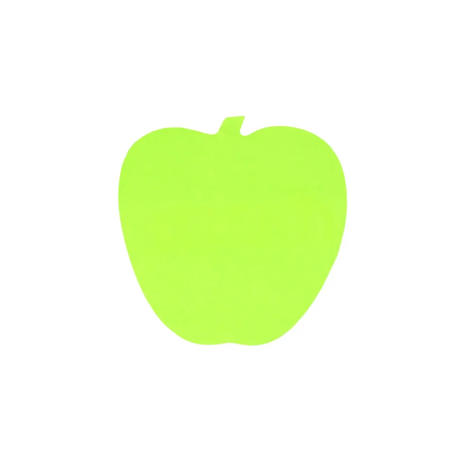Stick’n Sticky notes Apple, verde neon, 50 file