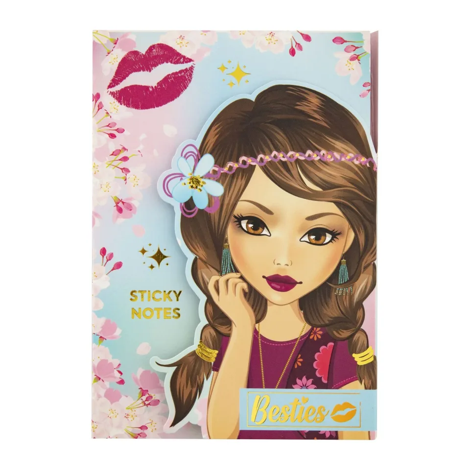 Moxy Notițe autoadezive Besties, culori asortate