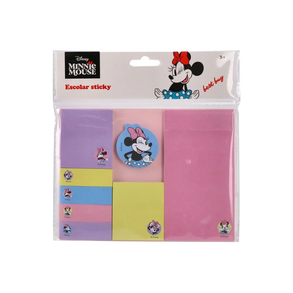 Best Buy Escolar Sticky Notes, Minnie Mouse, 5 bucăți