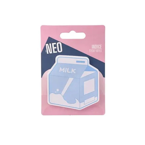 Notițe adezive Neo Indice, 68 x 68 mm, 20 foi, diverse culori