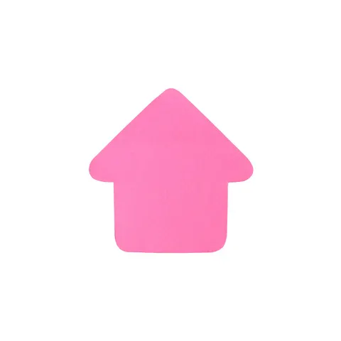 Stick’n Sticky notes săgeată, roz neon, 50 foi