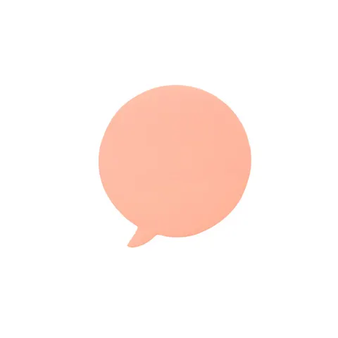 Stick’n Sticky notes Balloon, neon, roz, 50 foi