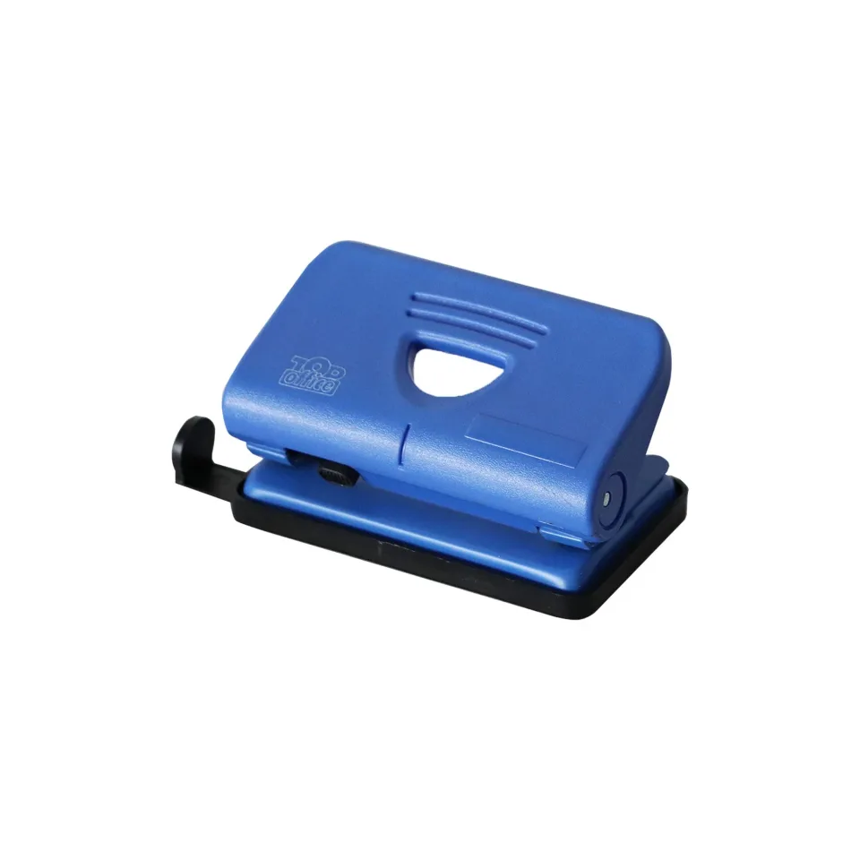 Perforator Top Office P15, pentru 15 coli, albastru