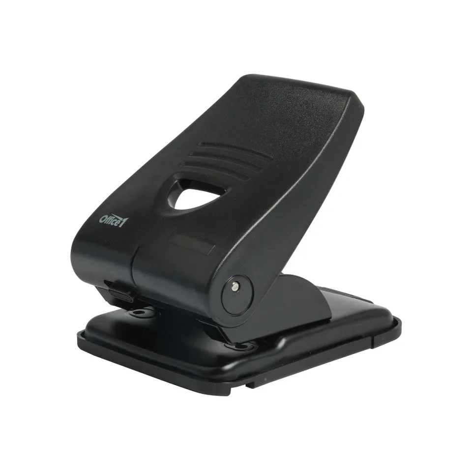 Office 1 Perforator P45, pentru 45 de coli, negru