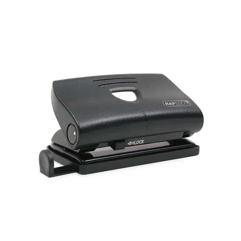 Perforator Rapesco 810-P, 12 coli, negru