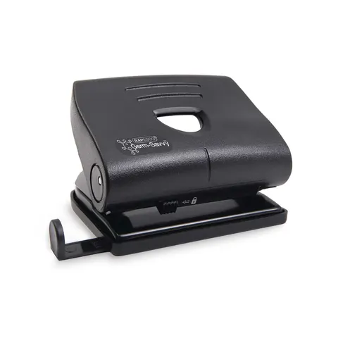Perforator Rapesco 820-P, pentru 22 coli, negru