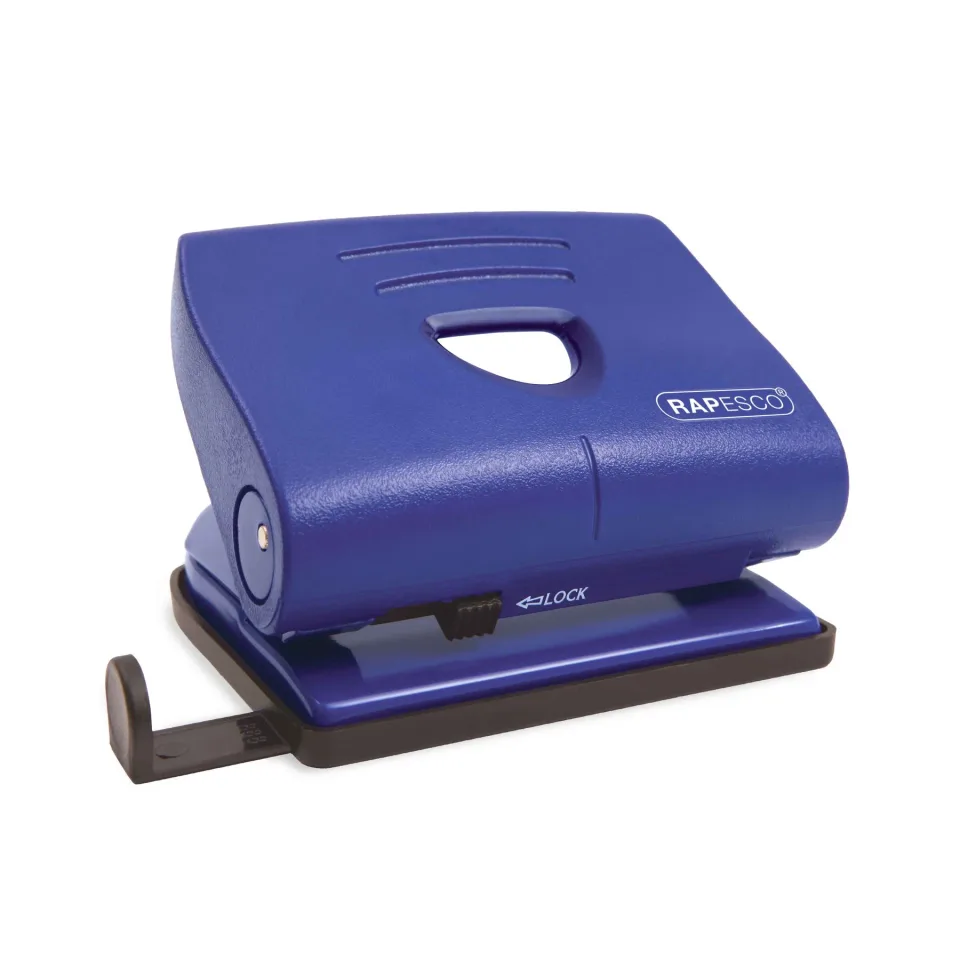 Rapesco Perforator 820-P, pentru 22 de coli, albastru