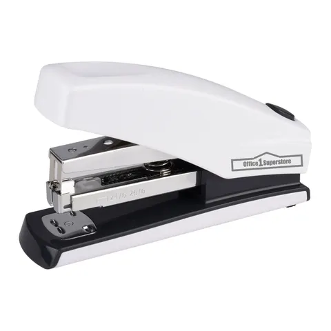 Office 1 Capsator Elegant, 24/6 și 26/6, pentru 30 de coli, alb-gri