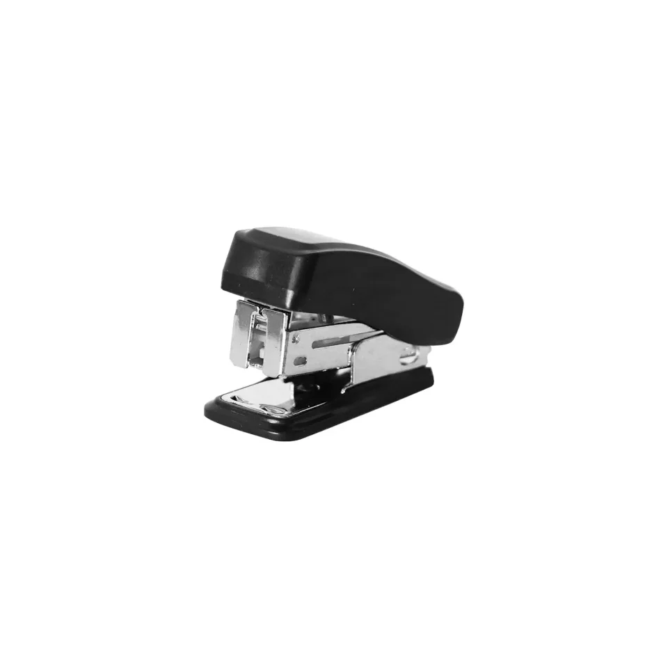 Capsator mini Top Office S15, 24/6, pentru 15 coli, negru
