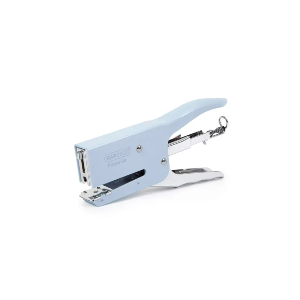 Capsator Rapesco Classic, tip cleste 24/6, 26/8, albastru deschis
