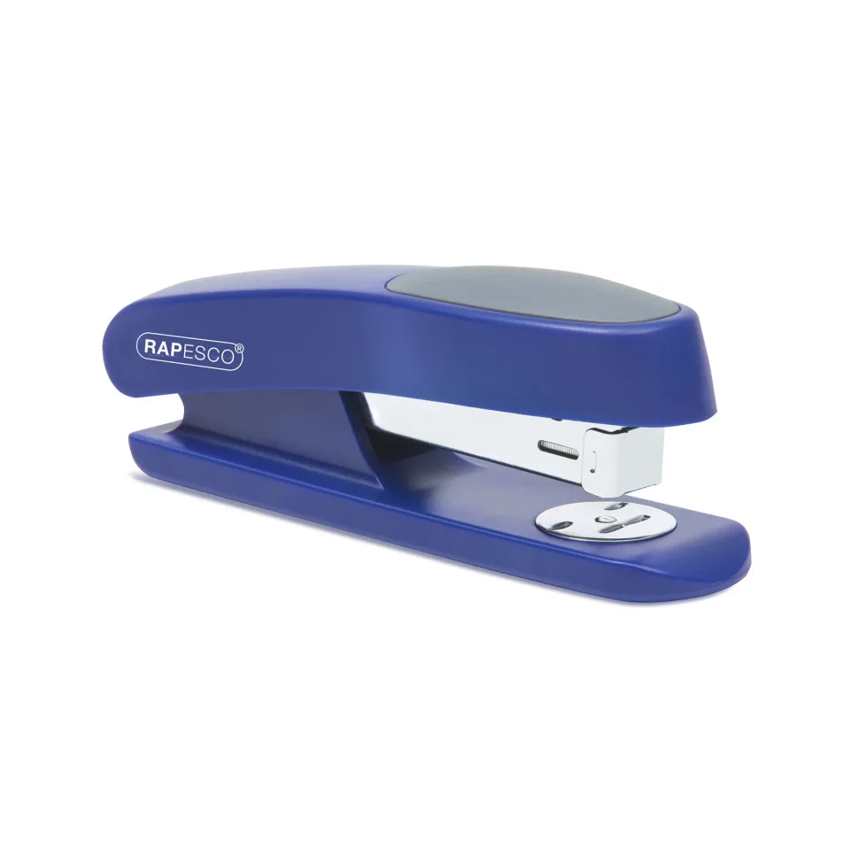 Capsator Rapesco Sting Ray, 24/6, pentru 20 de coli, Albastru