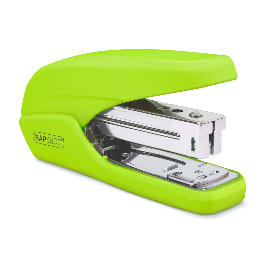 Capsator Rapesco X5-25PS, 24/6, pentru 25 de foi, verde închis