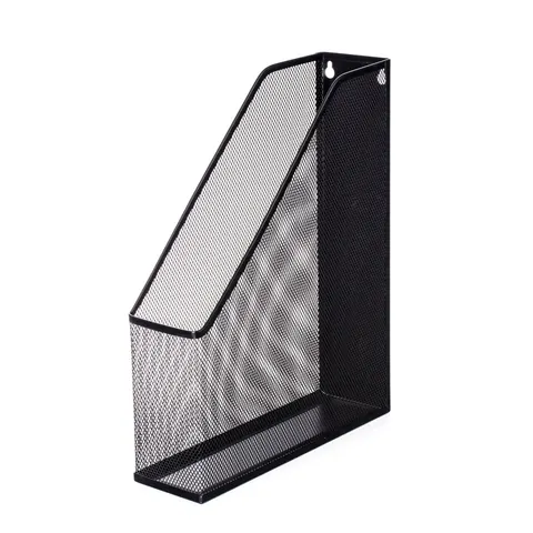 Suport Vertical Office 1, plasă, metal, negru