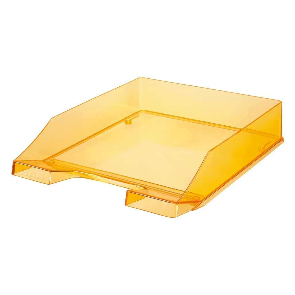 Tavă orizontală HAN Transparent, transparent, portocaliu