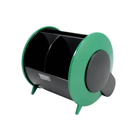 O-Life Organizator birou S-898, gol, negru-verde