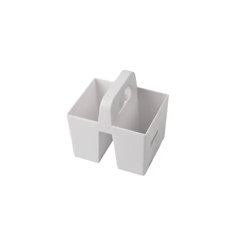Organizator de birou portabil Sworld, alb