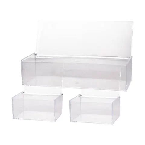 Cutie de depozitare Biro Time Be Organized, cu capac, 3 cutii