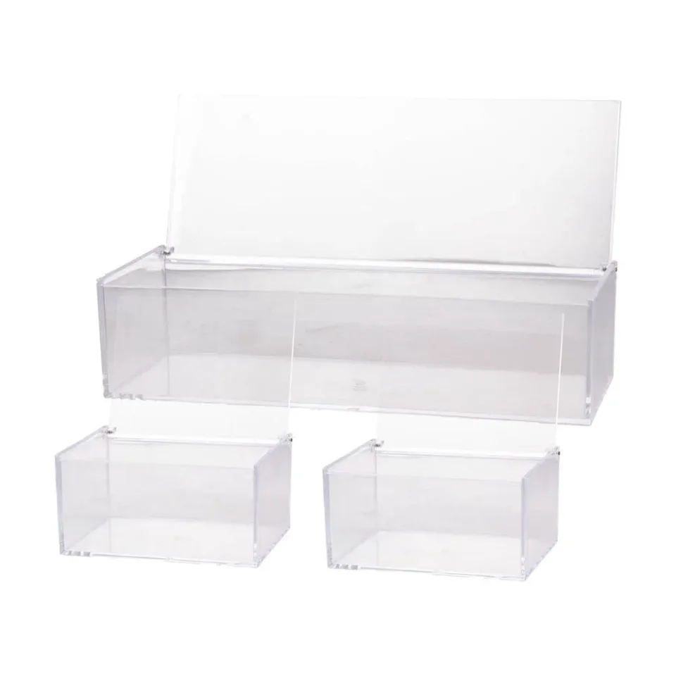 Cutie de depozitare Biro Time Be Organized, cu capac, 3 cutii