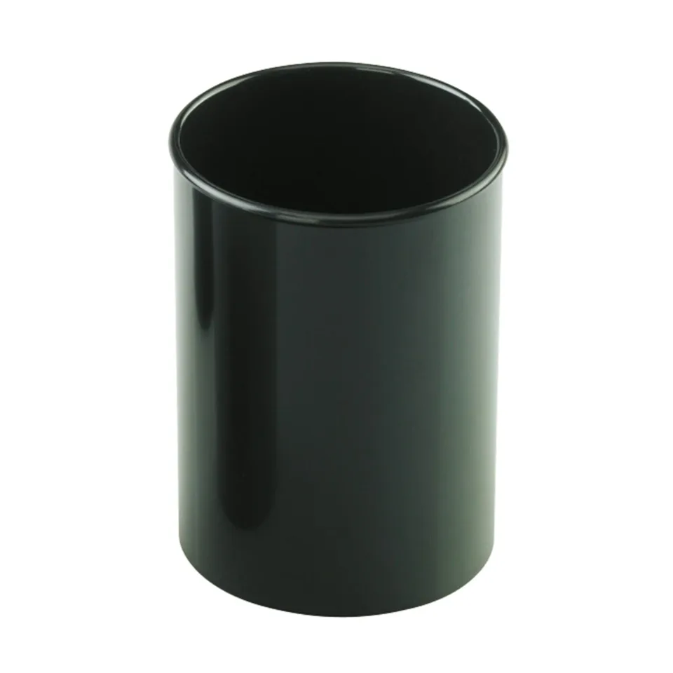 Suport pentru pixuri Faibo Tidy, plastic, reciclat, negru