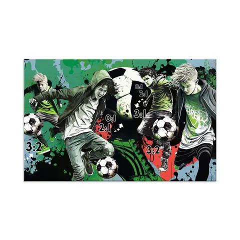 Herma Mapă de birou Street Soccer, față-verso, 55 x 35 cm, fotbal