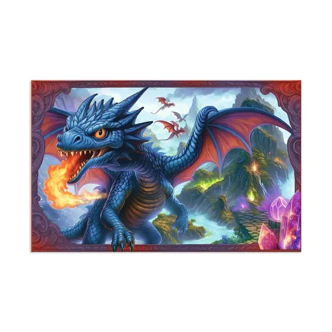 Herma Mapă de birou, carton, dragon