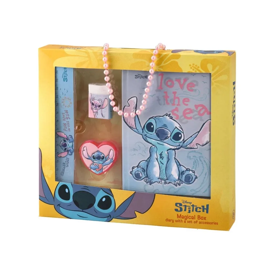 Set Caiet Best Magical Box cu accesorii, Stitch