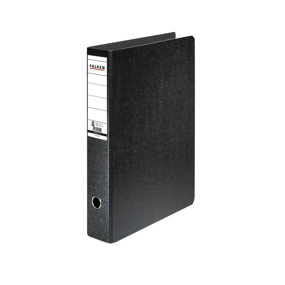 Falken Ordner, A3, 8 cm, vertical, negru
