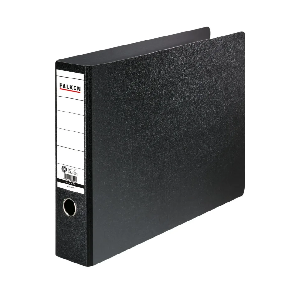 Dosar Falken, A3, 8 cm, orizontal, negru